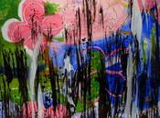 Quelques toiles Jacki Maréchal tirées série