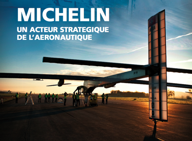 Aviation : Michelin partenaire de Solar Impulse, l’avion solaire