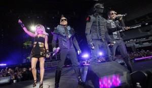 Les Black Eyed Peas en concert au Stade de France