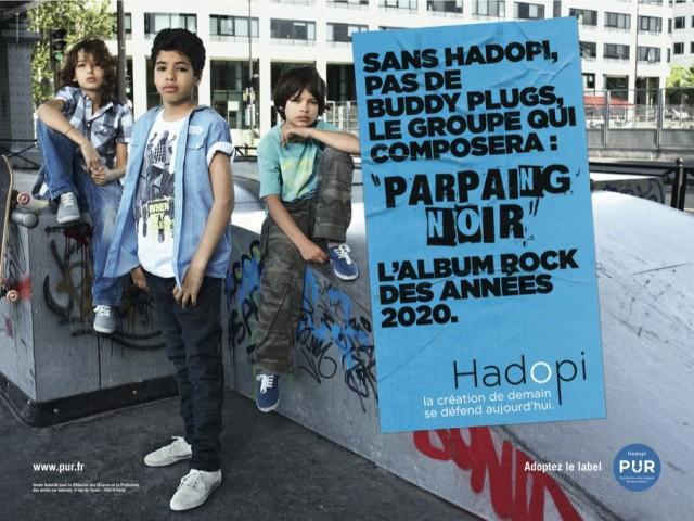 Campagne HADOPI Buddy Plugs 640x480 Campagne Hadopi PUR vidéos et affiches