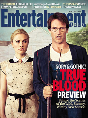 True Blood – saison 4- 3 couvertures d’Entertainment à collectionner