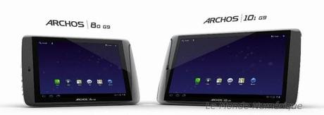 Archos annonce deux nouvelles tablettes à 1,5 Ghz sous Android 3.2 à partir de 249 €