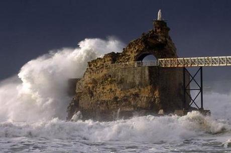 rocher de la Vierge Biarritz
