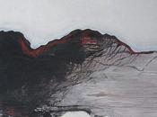 paysage couché l'homme debout