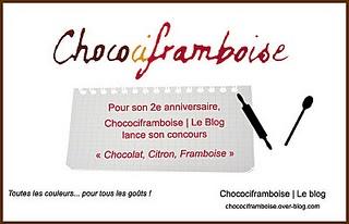 La recette Framboise : Tarte Chocolat Citron Framboise