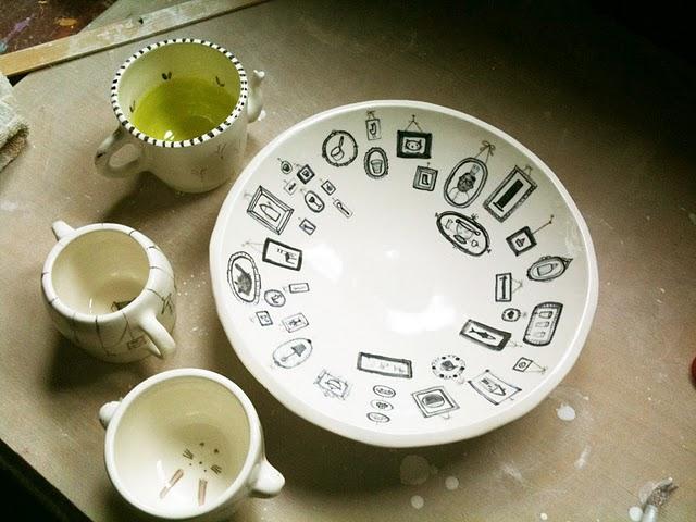 de la vaisselle, encore !