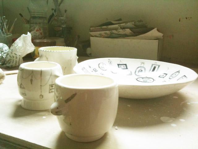 de la vaisselle, encore !