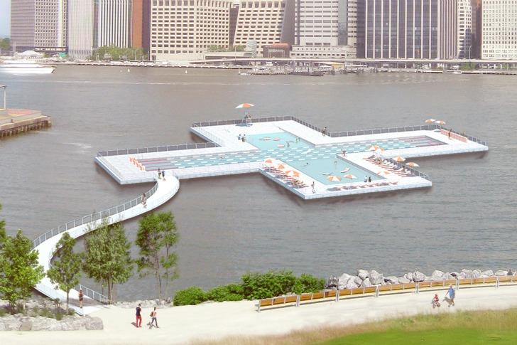 +Pool - Une piscine flottante sur l'East River ? 