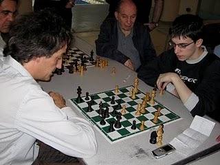 Echecs : Olivier Renet face à Maxime Vachier-Lagrave en 2007 © Chess & Strategy 