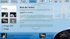 ></div>Design d’une interface (borne interactive) pour la Cité de l’espace (troisième étape)