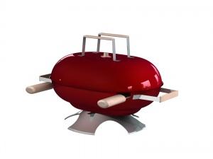Petit barbecue (rendu 3D)