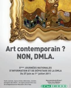 Journées nationales de la DMLA: Et vous alliez vous faire dépister gratuitement?  – Association DMLA
