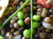 Salade lentilles vertes balsamique