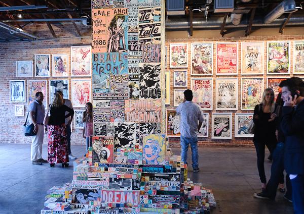 FAILE – LA WORKS ON PAPER – OPENING