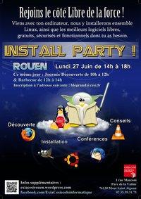 Install Partu le lundi 27 juin à Rouen dans les locaux de l'école informatique exia.cesi
