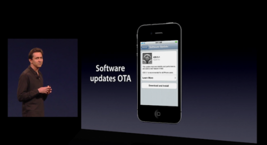 iOS 5 : Mises à jour OTA en Wi-Fi et 3G