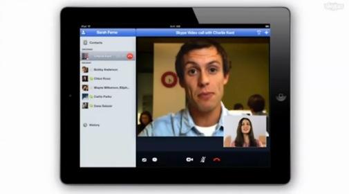 skype ipad La version iPad de Skype disponible dès demain ?