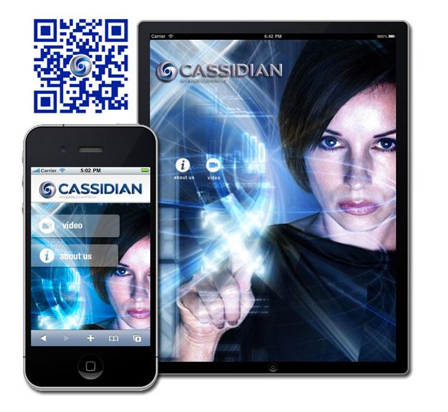 QR Code, WebApp & iPad pour Cassidian, an EADS company