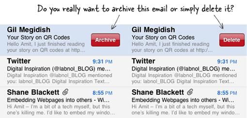 mail archive Supprimer les mails de son iPhone