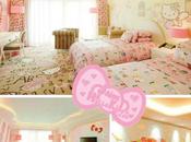 chambres Hello Kitty dans hotel Corée