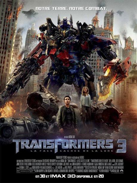 Critique Cinéma : Transformers 3 – La Face cachée de la Lune