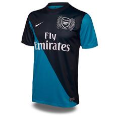 Le nouveau maillot d’Arsenal avec Nasri