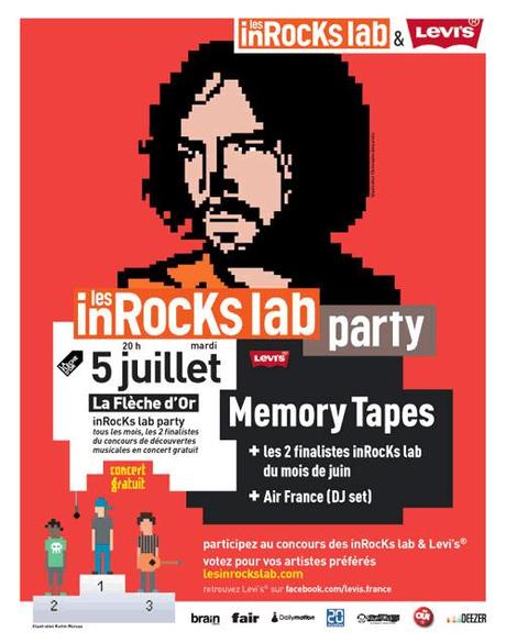 inRocKs lab : Memory Tapes + DJ SET Air France, le 5 Juillet 2011