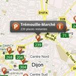 Mobile à Dijon, place de parking facile