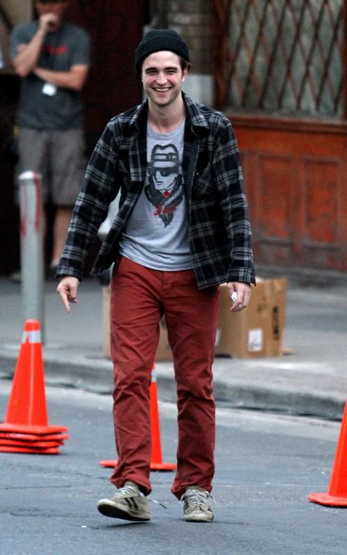 Nouvelles photos de Robert sur le set de Cosmopolis