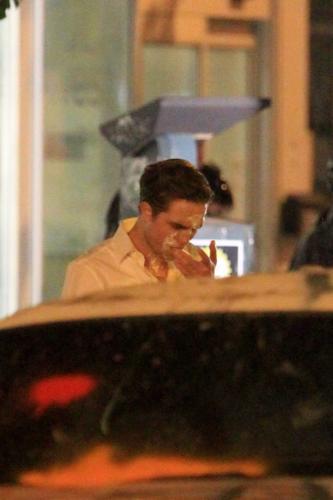Nouvelles photos de Robert sur le set de Cosmopolis