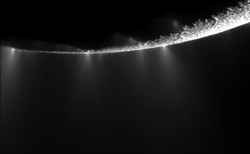 Enceladus Geysers Cassini