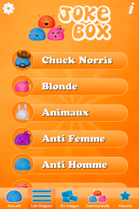 photo 2 JokeBox : Une boite a blague, pour votre iPhone ! (5 licences a gagner !)