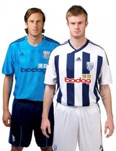 Les nouveaux maillots de WBA