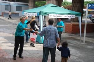 Stand info drogue à Marseille