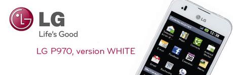 Version blanc de l'Optimus black LG P970