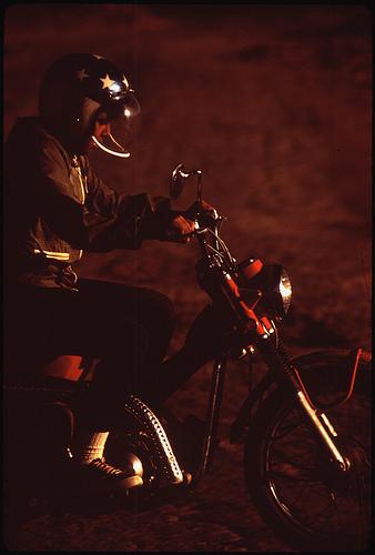 Young Navajo Cycle Rider