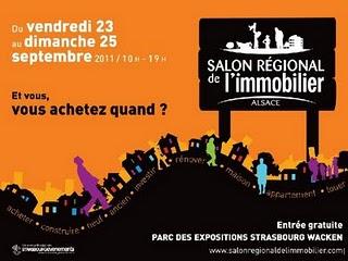 Sur votre agenda : La 4ème édition du Salon Régional de l'Immobilier Alsace