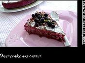 Cheesecake cassis