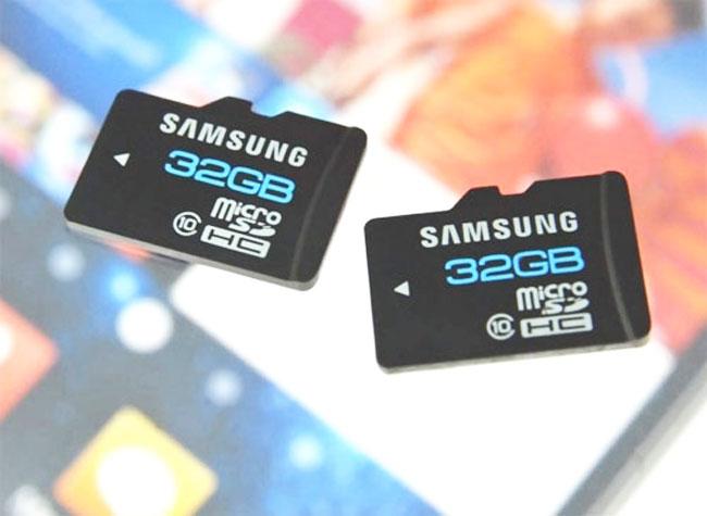 Samsung 32GB Class 10 MicroSD Des microSD Class 10 de 32Go chez Samsung