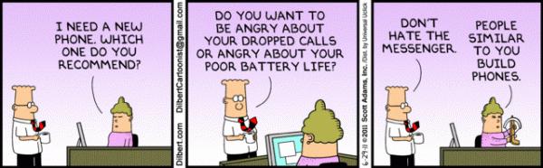 dilbert smartphones Smartphones : Dilbert a déjà tout compris