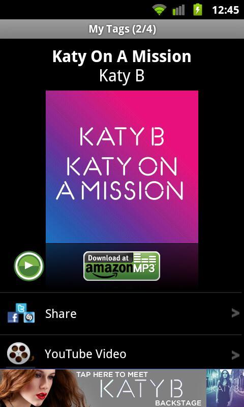  Lapplication Shazam pour Android se met à jour !