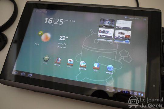 acer iconia tab a500 Une version 16Go pour lAcer Iconia Tab A500