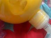 "Fruits soleil", lait corporel léger, riche vitamines carotènes, pour peaux amoureuses soleil...