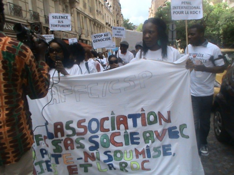 Grande Marche des Mamans Congolaises: 1ère journée