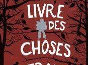 livre choses perdues John CONNOLLY