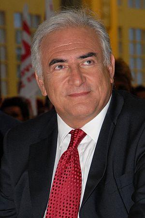 Dominique Strauss-Kahn (French socialist polit...
