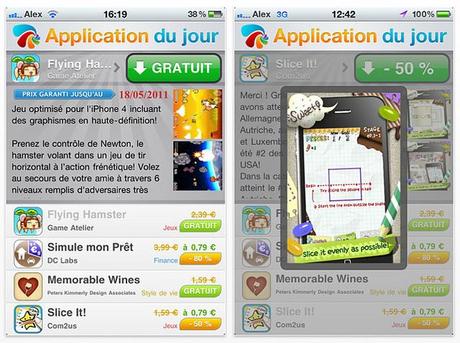Application du Jour: Un nouveau site et une application sur iPhone...