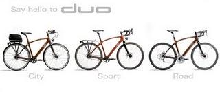 Duo, le vélo en bois d'Audi