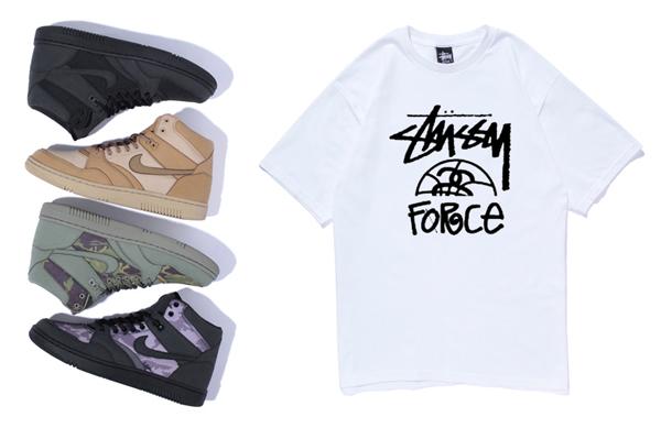 STUSSY X NIKE SKY FORCE 88 MID CAPSULE COLLECTION