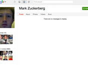 Mark Zuckerberg sur… Google+